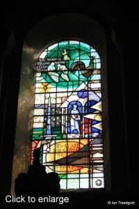 Dunstable - Priory Church of St Peter. Stained glass.