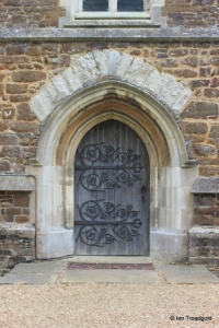 Eversholt - St John the Baptist. Tower west door.