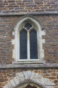 Eversholt - St John the Baptist. Tower west window.