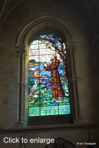 Woburn - St Mary. South aisle east window internal.