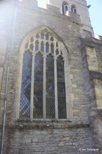 Wootton - St Mary. North aisle, western window. Wootton - St Mary. North aisle, western window.