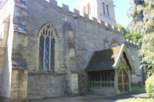 Wootton - St Mary. North aisle from the north-east. Wootton - St Mary. North aisle from the north-east.
