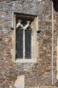 Wrestlingworth - St Peter. South aisle, east window.