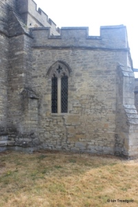 Yelden - St Mary. South aisle, west window.