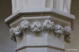 Eaton Bray - St Mary the Virgin. South arcade capital.