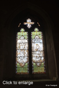 Yelden - St Mary. Chancel, south-west window internal.