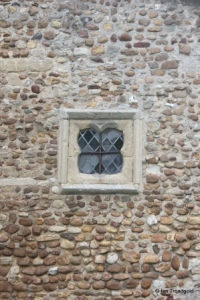 Eyeworth - All Saints. South aisle, west window.