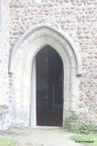 Eyeworth - All Saints. North doorway.