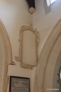 Eyeworth - All Saints. Rood stair.