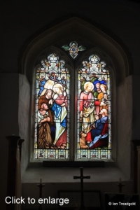 Everton - St Mary. South aisle east window internal.