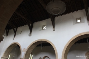 Everton - St Mary. Clerestory north windows.