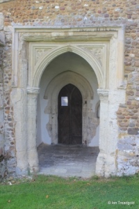 Edworth - St George. North porch.