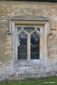 Edworth - St George. North aisle, north window.