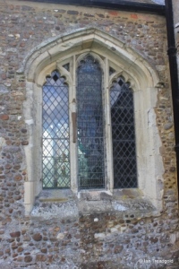 Edworth - St George. Chancel, north window.