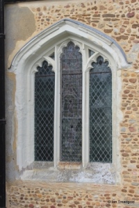 Edworth - St George. Chancel south window.