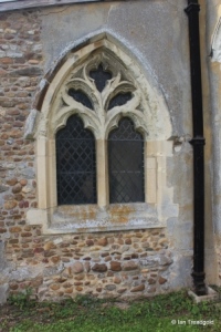 Edworth - St George. South aisle, east window.