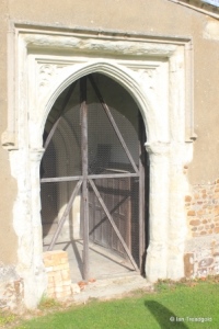 Edworth - St George. South porch.