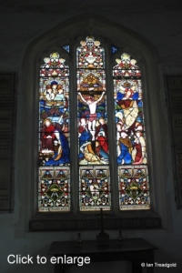 Edworth - St George. East window internal.