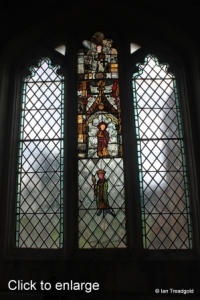 Edworth - St George. Chancel south window, internal.