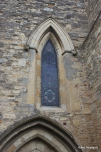 Elstow - St Mary and St Helena. North-west window.