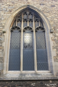 Elstow - St Mary and St Helena. North aisle, western window.
