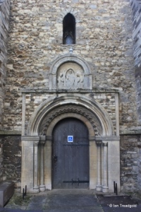 Elstow - St Mary and St Helena. North doorway.