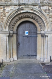 Elstow - St Mary and St Helena. North doorway.