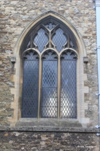 Elstow - St Mary and St Helena. North aisle, north-western window.