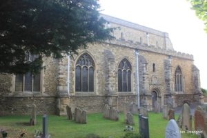 Elstow - St Mary and St Helena. North aisle.