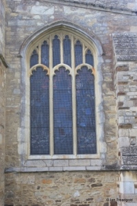 Elstow - St Mary and St Helena. North aisle, east window.