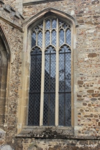 Eaton Socon - St Mary the Virgin. Chancel, south-west window.