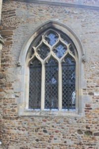 Eaton Socon - St Mary the Virgin. South aisle, west window.
