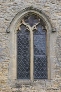 Farndish - St Michael and All Angels. West window.