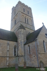 Felmersham - St Mary. Tower from the north-east.
