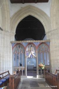 Felmersham - St Mary. Screen.