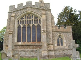 Colmworth - St Denys. East window (in 2002).