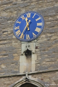 Great Barford - All Saints. Clock.