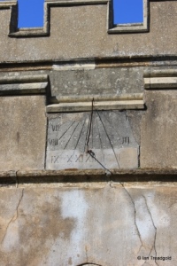 Harlington - St Mary. South porch, sundial.