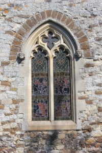 Hockliffe - St Nicholas. South aisle window.