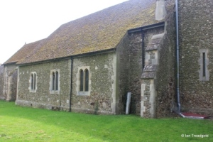 Higham Gobion - St Margaret. View from the north-west.
