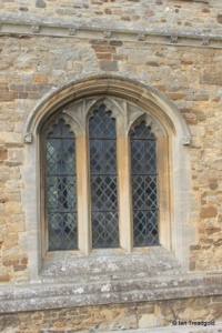 Houghton Conquest - All Saints. South porch east window.