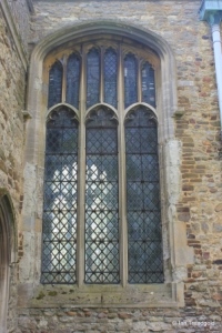 Houghton Conquest - All Saints. Chancel, north window.
