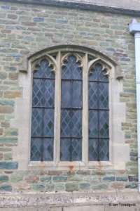 Husborne Crawley - St James. North window.
