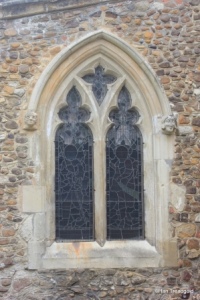 Flitwick - St Peter & St Paul. South aisle, east window.