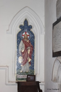 Flitwick - St Peter & St Paul. Chancel, mosaic.