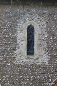 Kensworth, St Mary. North window.