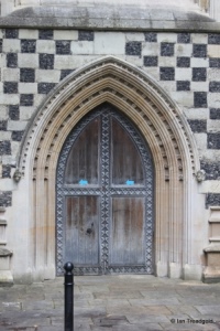 Luton - St Mary. West doorway.