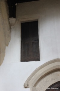 Luton - St Mary. North porch upper doorway.