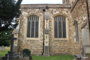 Leighton Buzzard - South transept, east windows.