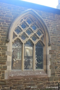 Maulden - St Mary. North aisle, western window.